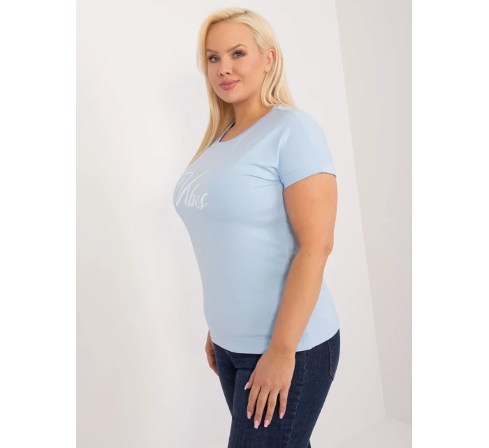 Tričko RV TS 9475.60 svetlomodrá