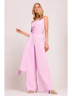 Kombinéza na jedno rameno se  růžová model 20970538 - Moe
