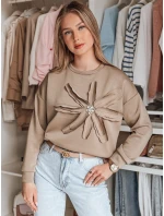 Dámská oversize mikina s květinami  Dstreet model 21986560 - FashionStreet
