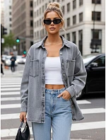 Kurtka damska  szara model 22136250 - FashionStreet