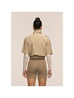 Dámská bunda CASALL Active Short Sleeve Track Jacket, barva písková
