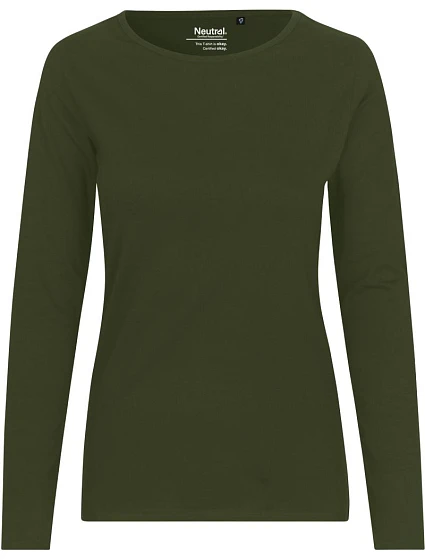 Neutral O 81050 Dámske tričko s dlhým rukávom 77.8150 military Neutral O 81050 Dámske tričko s dlhým rukávom 77.8150 military