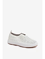 SlipOn Boty Na Platformě Bílé model 22140952 - Boto