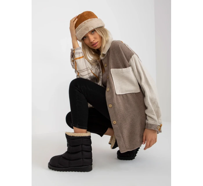 Košile KS béžová model 17814525 - FPrice Košile KS béžová model 17814525 - FPrice