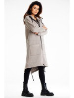 Mikina s kapucí na zip model 19317728 Grey - Infinite You