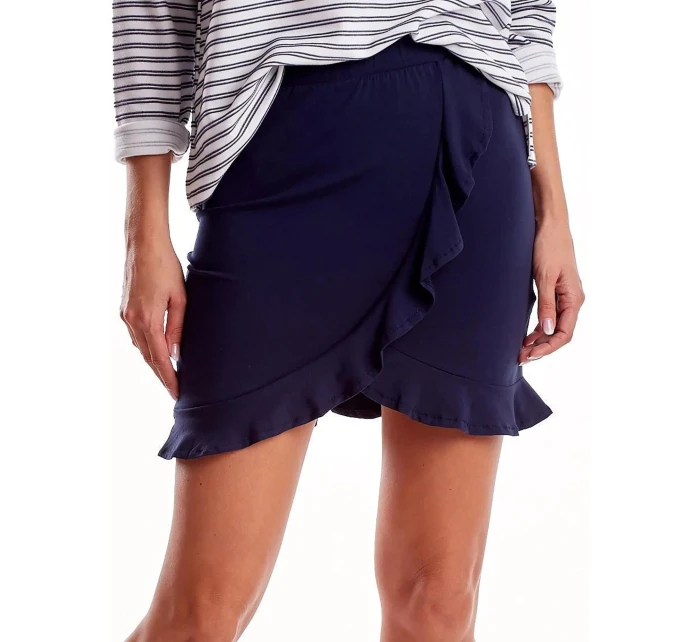 Dámska sukňa YP SD ATD1471.27 tmavomodrá - Yups