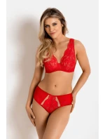 BRALETTE PODPRSENKA ČERVENÁ model 21468279 - MEDIOLANO