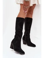 Topánky na podpätku model 216797 Krok vo veľkom štýle