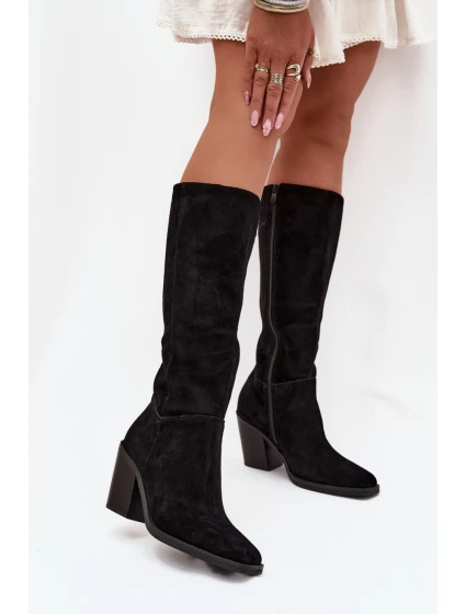 Topánky na podpätku model 216797 Krok vo veľkom štýle