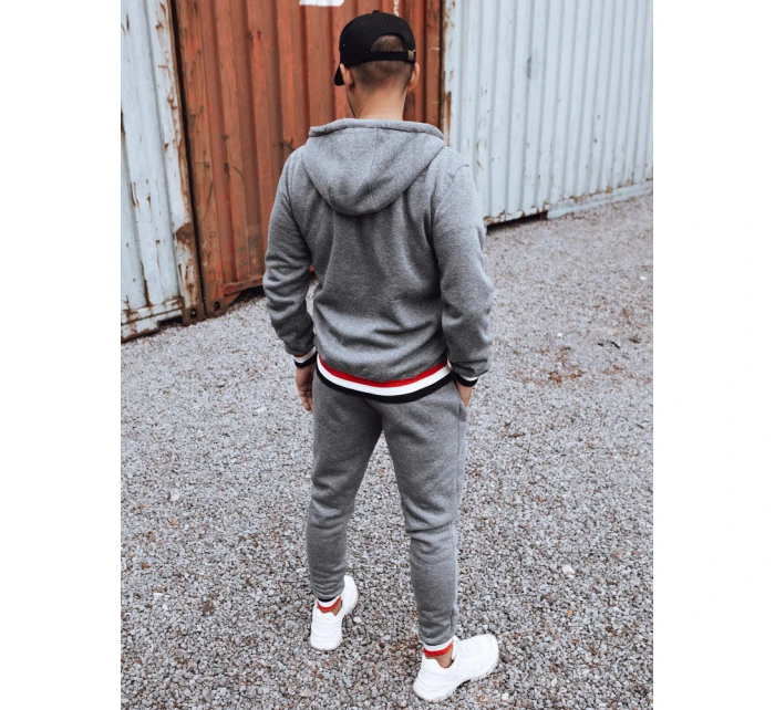 pánské tmavě šedé tepláky model 21971518 - FashionStreet