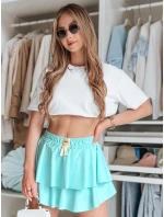 FALBELA mätová mini sukňa s volánom FashionStreet CY0495