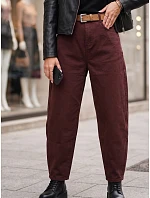 Jeansy damskie z wysokim stanem mom fit z paskiem  model 22363306 - FashionStreet