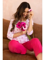 Dámské pyžamo model 21220355 3/4 2XL Z25/26 - Regina