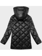 Černá prošívaná bunda pro přechodné období model 21245941 - W COLLECTION