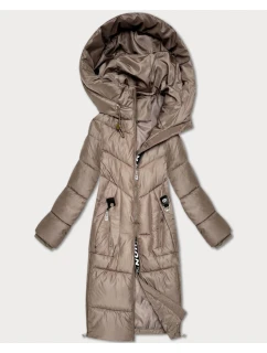 Zimowa kurtka do ciemny beżowy model 21721882 - S'WEST