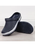 Pánské pěnové nazouváky W model 16185961 navy blue - NEWS Pánské pěnové nazouváky W model 16185961 navy blue - NEWS