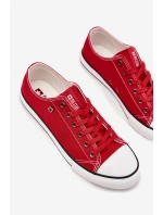 Trampki Męskie Niskie Materiałowe Big Star DD174502 Czerwone