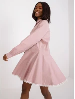 Šaty DHJ SK 6801.63P svetlo ružová Šaty DHJ SK 6801.63P svetlo ružová