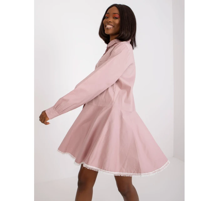 Šaty DHJ SK 6801.63P svetlo ružová Šaty DHJ SK 6801.63P svetlo ružová