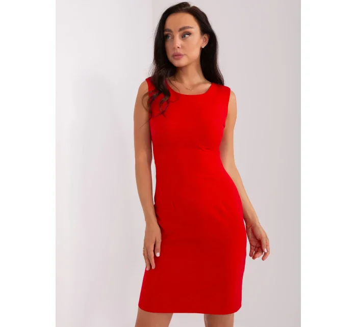 Sukienka LK SK  czerwony model 18856482 - FPrice