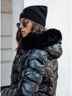 Dámská prošívaná zimní bunda s kapucí CRYSTAL černá Dstreet model 21980470 - FashionStreet