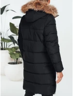 Pánska prešívaná zimná bunda čierna TX5074