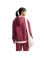 Dámska mikina Nike Studio Fleece Medium Weight, ružová, IM8504 654