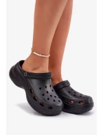 Dámske penové papuče na pevnej podrážke Big Star - čierne Dámske penové papuče na pevnej podrážke Big Star - čierne