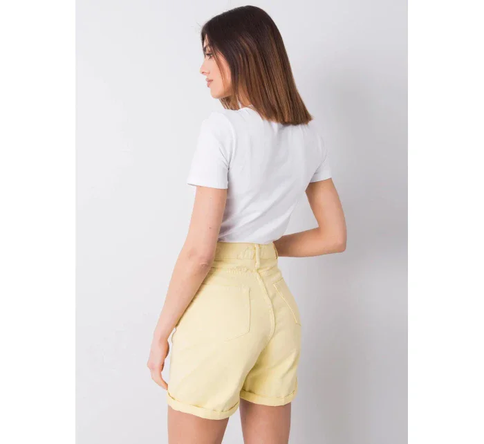 Dámské riflové kraťasy model 15680827 RUE PARIS - FPrice Dámské riflové kraťasy model 15680827 RUE PARIS - FPrice