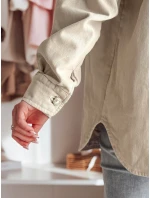 Dámská přechodná košilová bunda oversize  Dstreet model 21986313 - FashionStreet