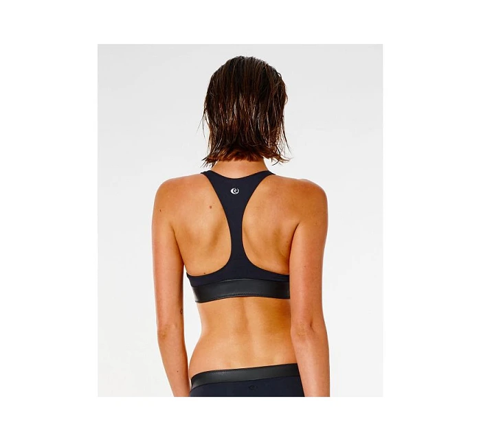 GORA-BIKINI RIP CURL Mirage Ultimate Crop - čierna