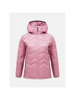 W Bunda s kapucí Elevate model 21467276 Hood hnědá - Peak Performance