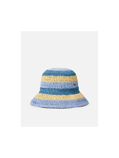 Dámsky klobúk RIP CURL Crochet Bucket Hat, modrý