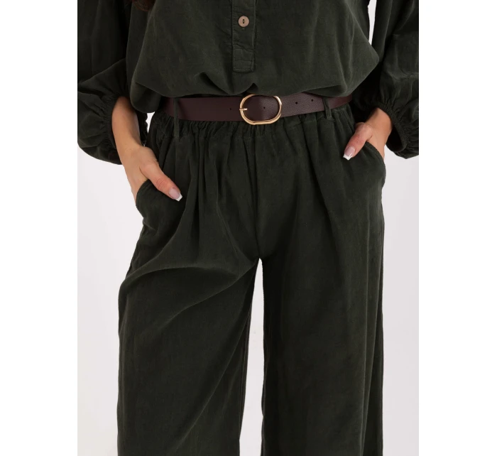 Spodnie IT SP model 21722831 khaki - FPrice Spodnie IT SP model 21722831 khaki - FPrice