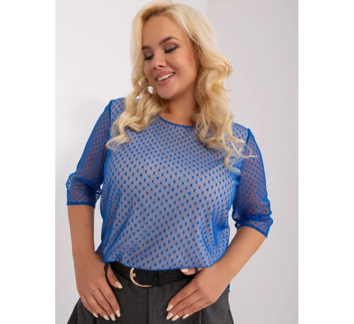 Blúzka LK BZ 506730.64P tmavomodrá