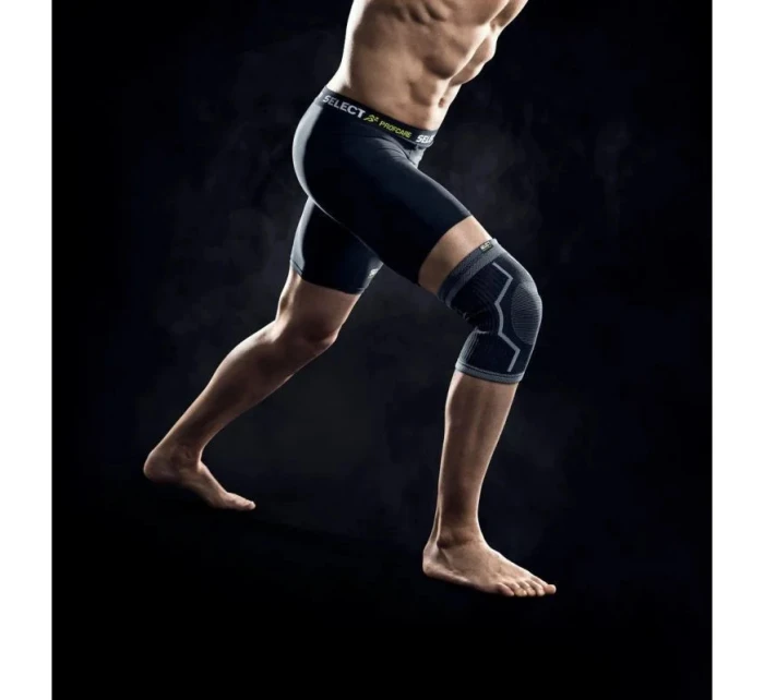 SPORT Flexibilná kolenná ortéza Select T26-16559 Čierna so sivou - Select