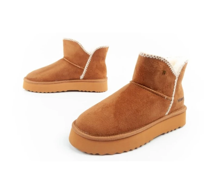 Zimní kotníkové boty model 21941172 Elsa hnědé - Wrangler