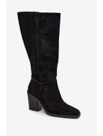 Topánky na podpätku model 216797 Krok vo veľkom štýle