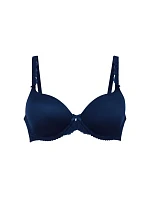 Bobette podprsenka s kosticami a penovou výplňou 5291 navy blue - RosaFaia