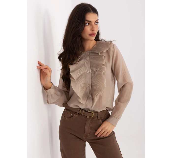 Koszula IT KS model 21789044 beżowy - FPrice