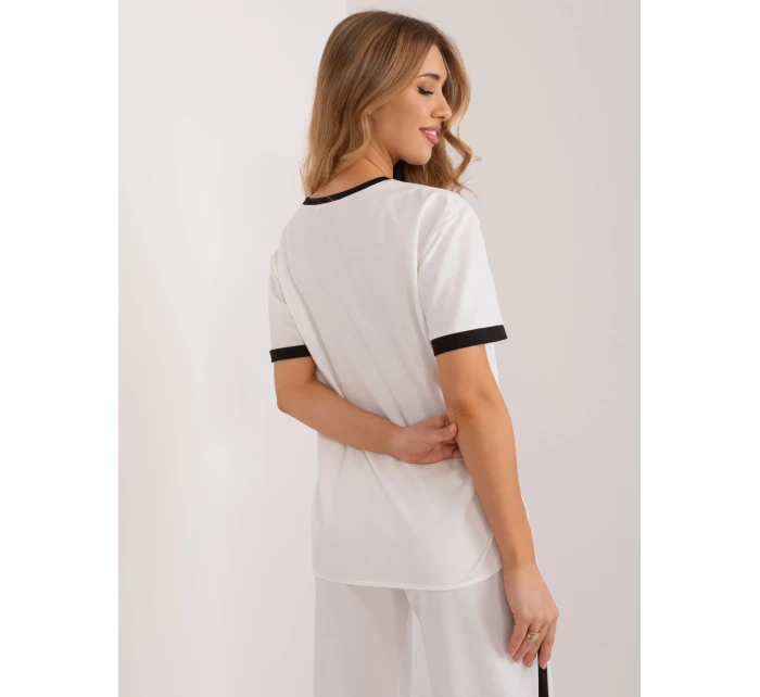 Bluzka LK BZ model 19738028 ecru - FPrice