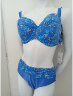 Dámske dvojdielne plavky Esmerald8 S995D22 modré - Self Dámske dvojdielne plavky Esmerald8 S995D22 modré - Self