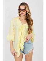 Košeľa s dlhým rukávom model 225520 Taliansko Moda