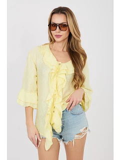 Košeľa s dlhým rukávom model 225520 Taliansko Moda