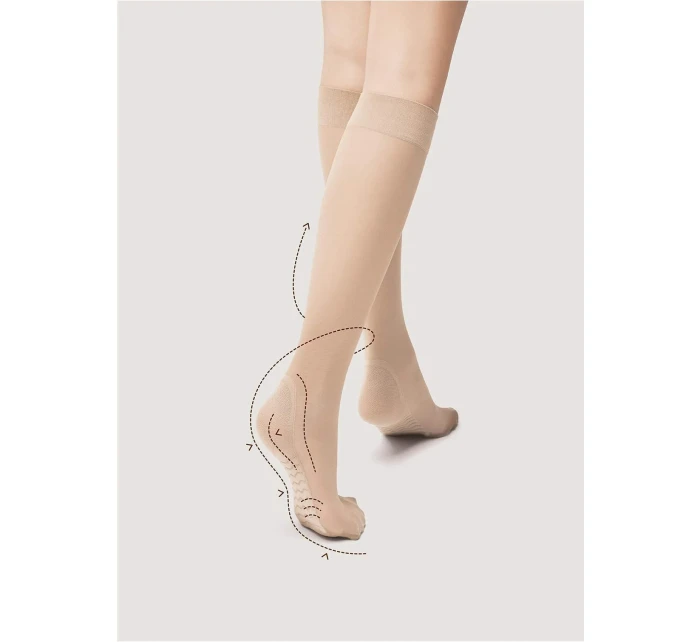 Dámske podkolienky Fiore Body Care Massage M 2100 20 den Dámske podkolienky Fiore Body Care Massage M 2100 20 den