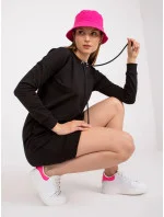 Čierne dámske teplákové mini šaty (A-006.73) Čierne dámske teplákové mini šaty (A-006.73)