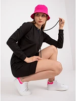 Čierne mini teplákové šaty (A-006.73) Čierne mini teplákové šaty (A-006.73)