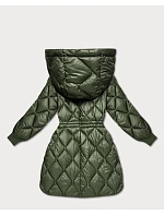 dámská zimní oversize bunda v khaki barvě model 21756253 - MINORITY