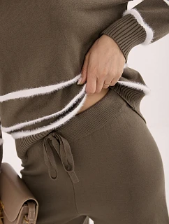Sada IR KMPL W2626AB.66 v tmavo khaki farbe