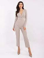Nohavice IT SP FL9069.00 light beige